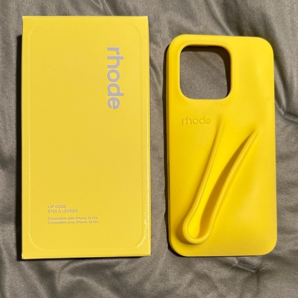 RHODE Vibrant Yellow iPhone 16 Pro Case - Picture 1 of 9